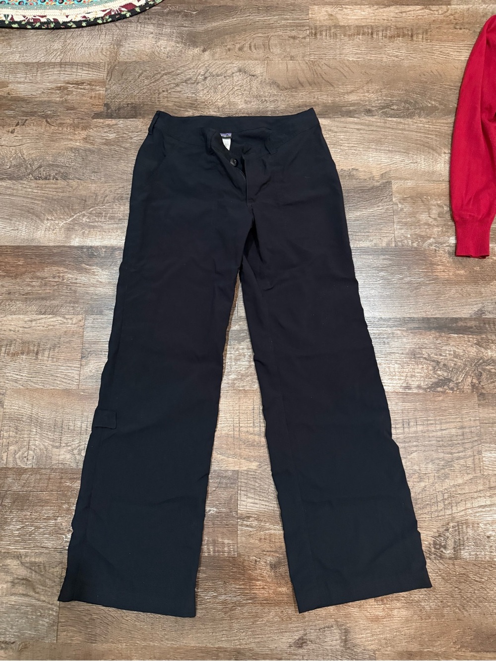 Patagonia Black Wide-Leg Outdoor Pants